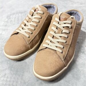 Men's Casual Canvas Sneakers in Tan